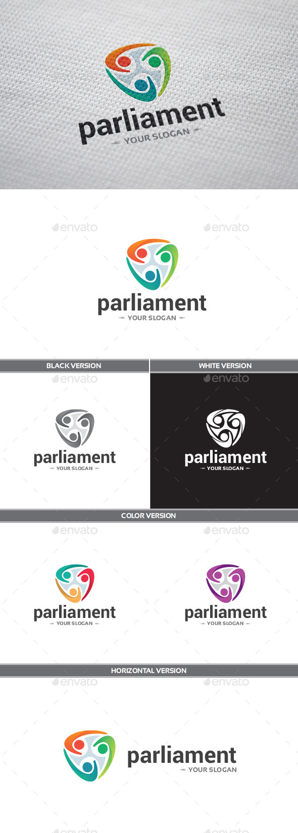 Parliament Logo - Objects Logo Templates