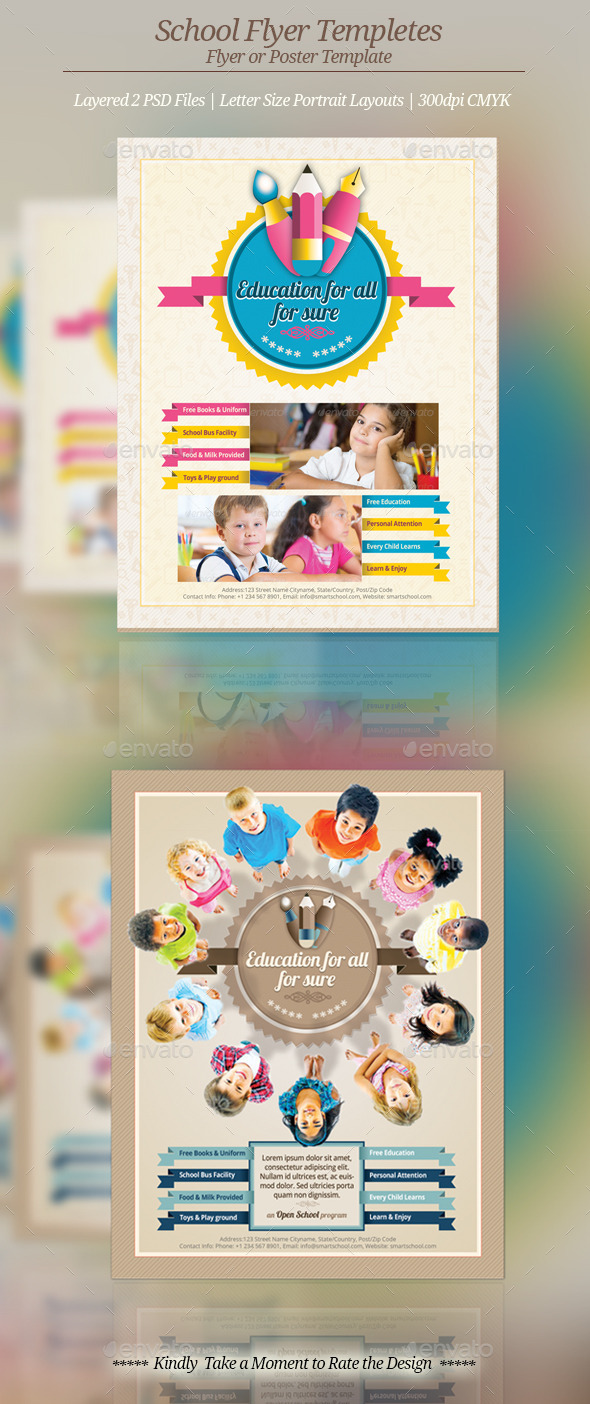 School Flyer Templates - Flyers Print Templates