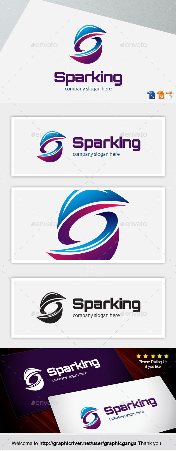 Sparking - Letters Logo Templates