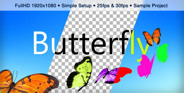 Butterfly - VideoHive 9199436
