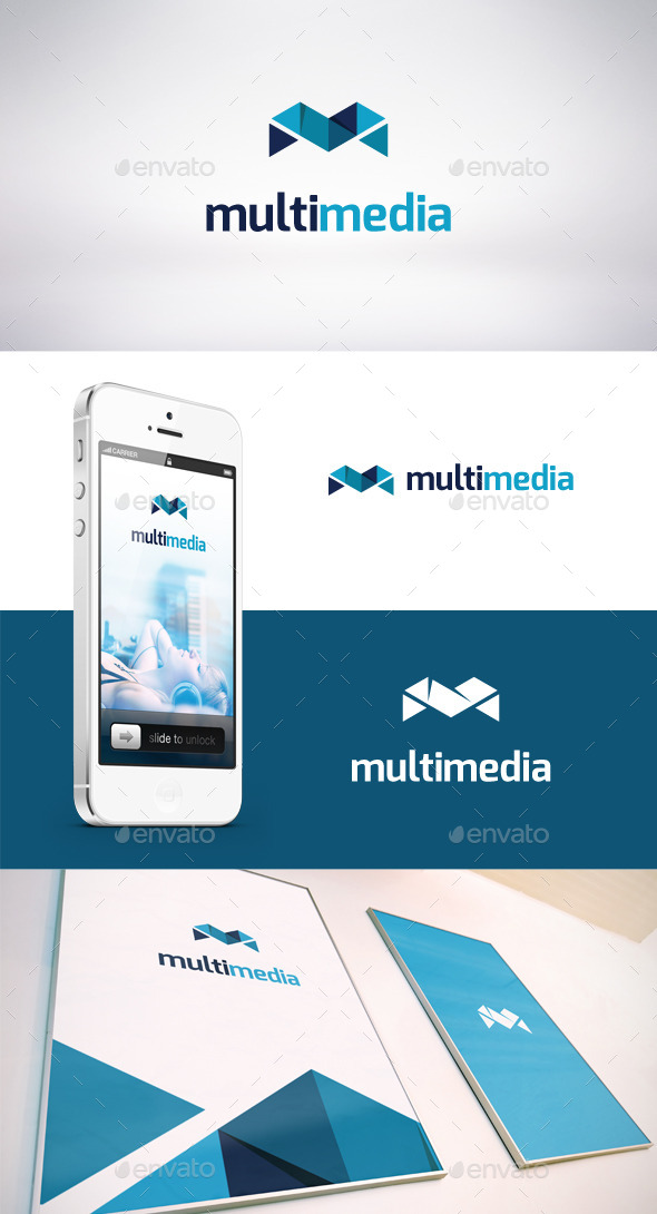 Multi Media Logo Template - Letters Logo Templates