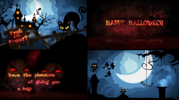 Happy Halloween - VideoHive 9248569