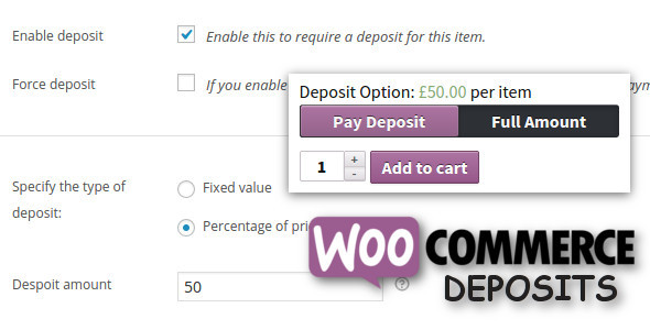 WooCommerce Deposits - Partial Payments Plugin - CodeCanyon Item for Sale