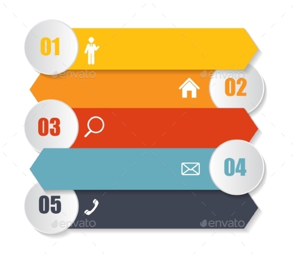 Infographic Templates for Business - Web Technology