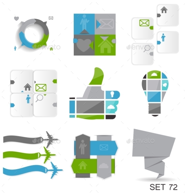 Infographic Templates for Business - Web Technology