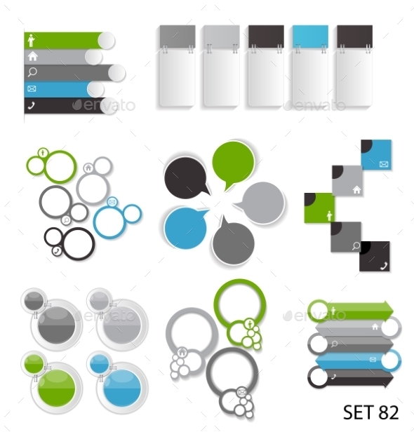 Infographic Templates for Business - Web Technology