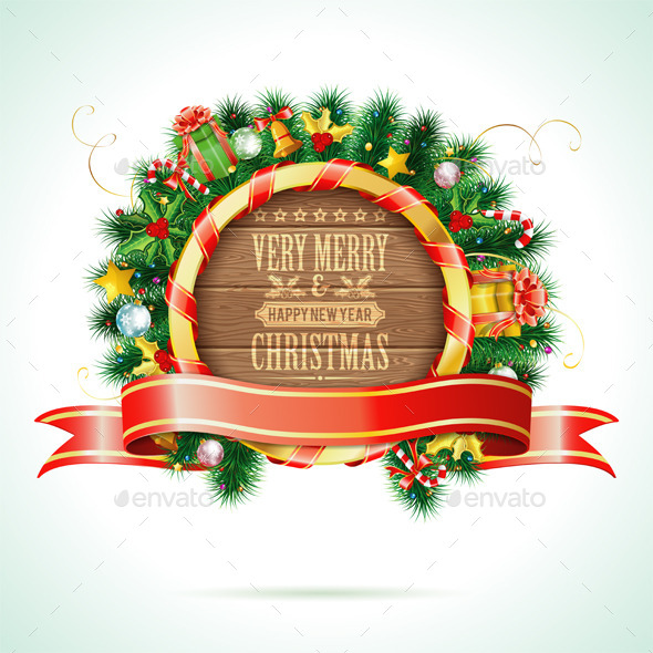Christmas Wreath - Christmas Seasons/Holidays