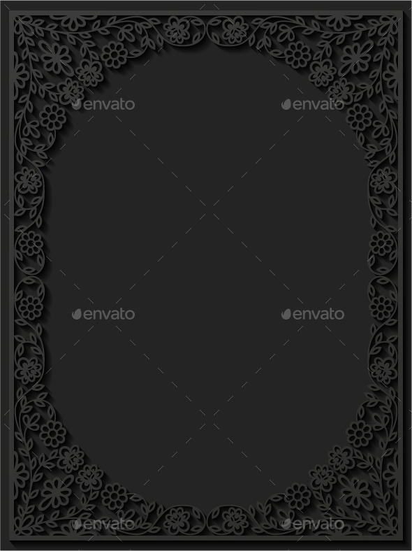 Floral Frame - Borders Decorative