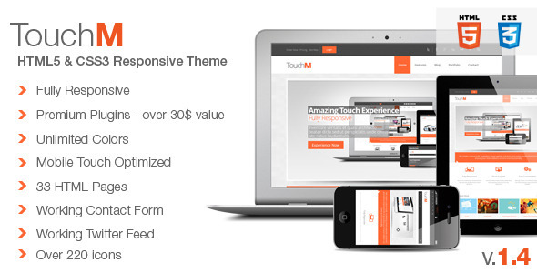 TouchM Premium HTML5 - ThemeForest 3362630