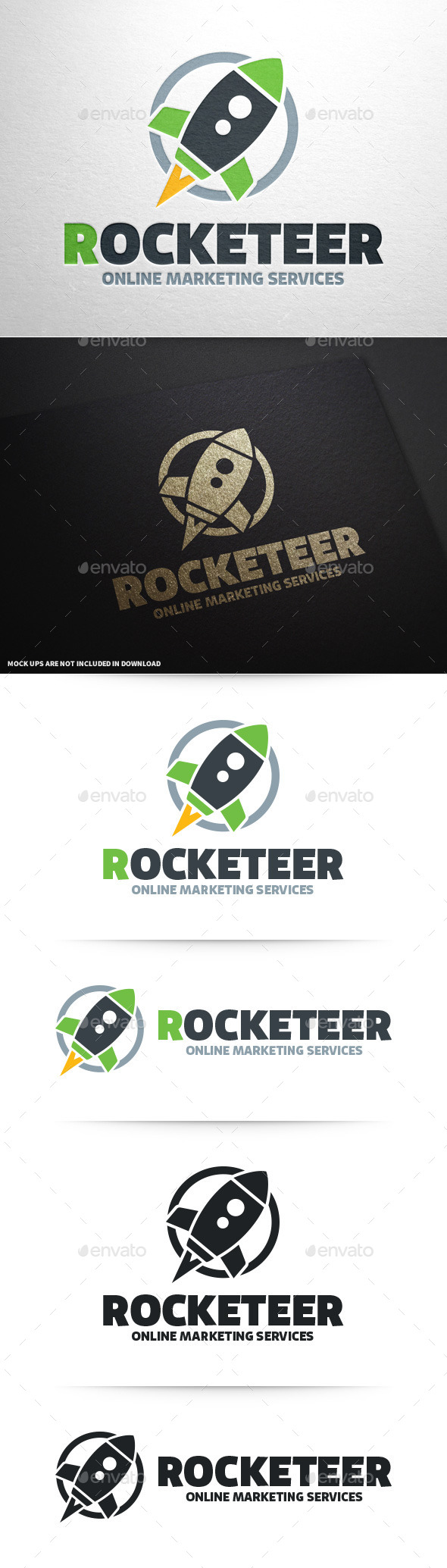 Rocket Logo Template - Objects Logo Templates