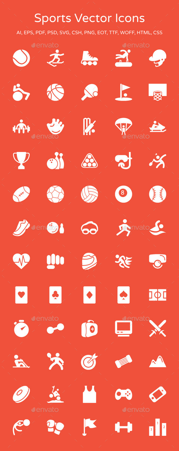 Sports Vector Icons - Icons