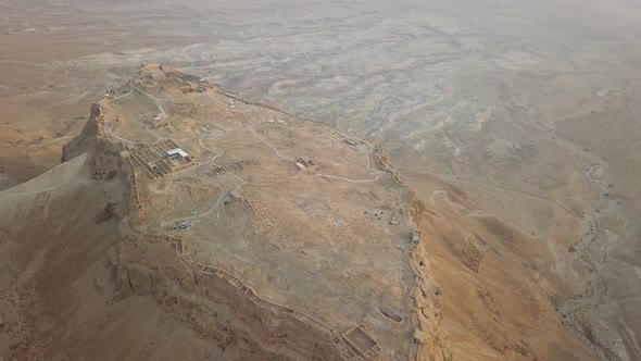 Long Shot of Masada Fortress alt