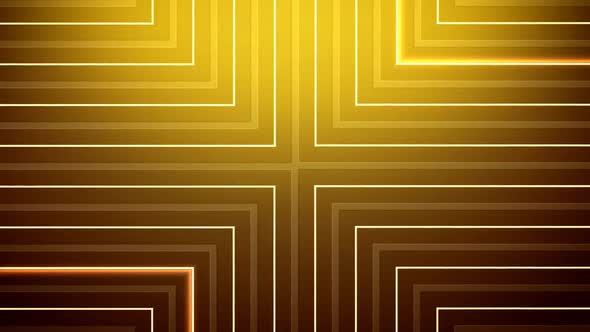 Hypnotic shape animation background loop