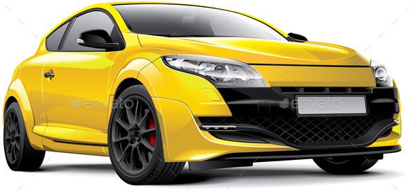 French Hot Hatch - Man-made Objects Objects