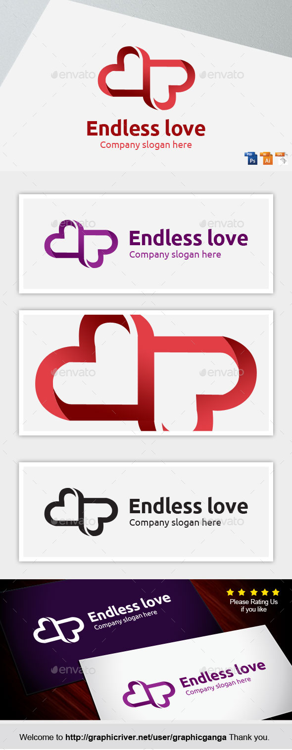 Endless Love - Abstract Logo Templates