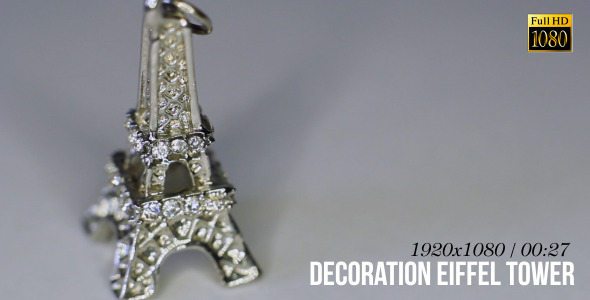 Decoration Eiffel Tower alt