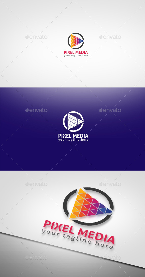 Pixel Media - Symbols Logo Templates