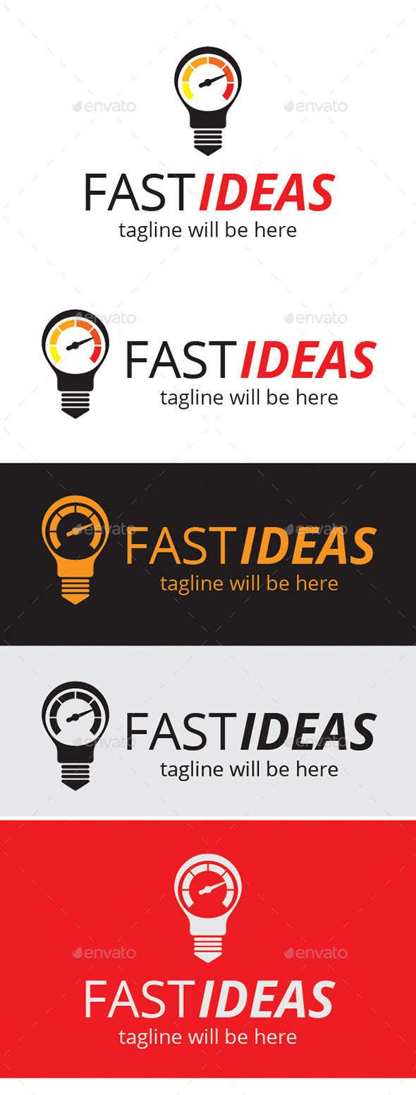 Fast Ideas Logo - Logo Templates