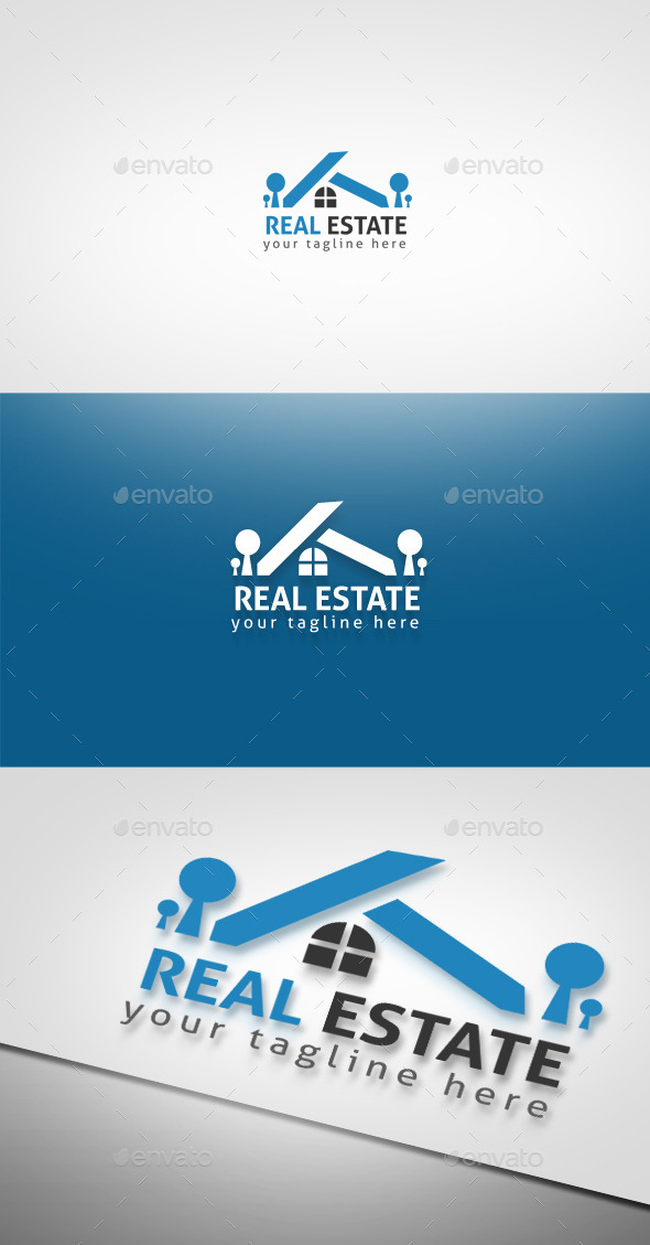 Real Estate - Buildings Logo Templates