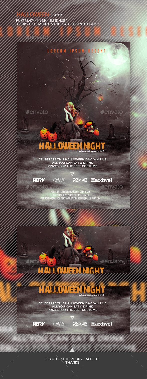 HALLOWEEN FLYER - Miscellaneous Events