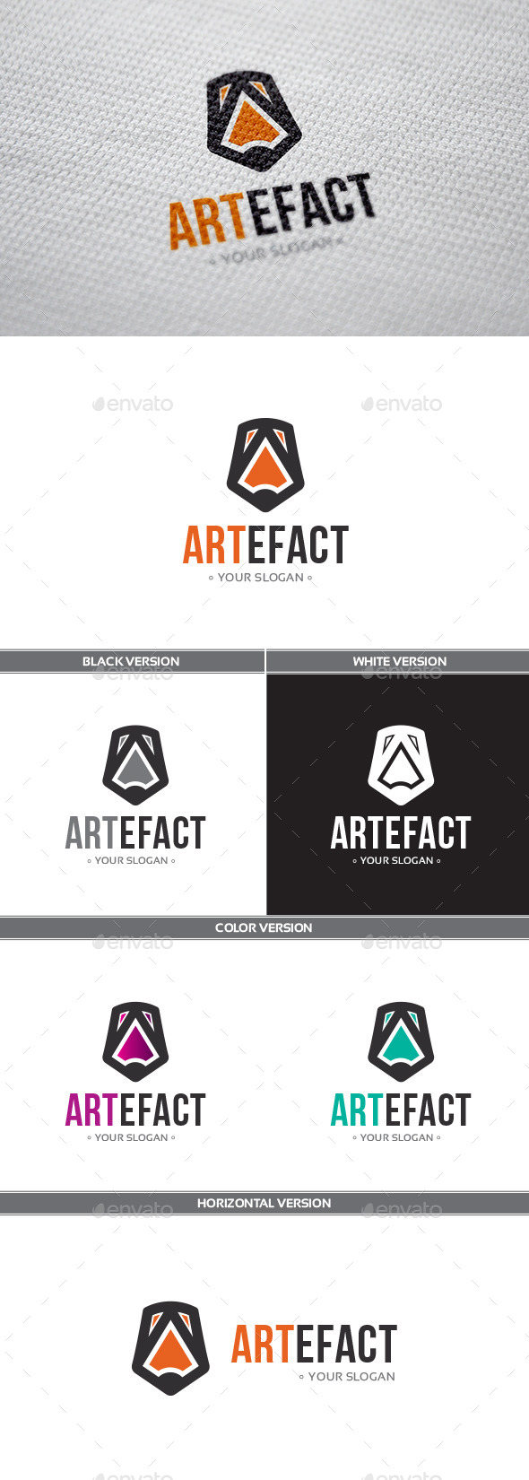 Artefact Logo - Objects Logo Templates