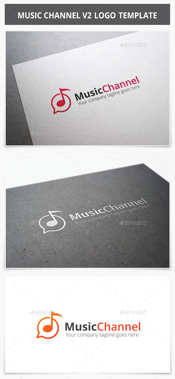 Music Channel V2 Logo - Vector Abstract