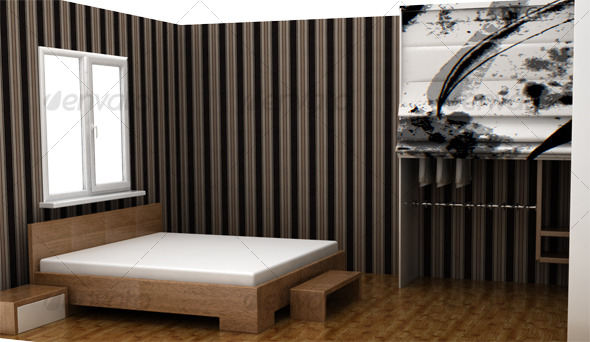 Design Bedroom - 3Docean 118501