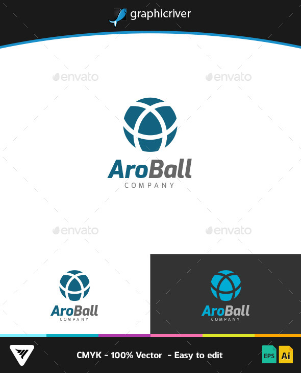 AroBall Logo - Logo Templates
