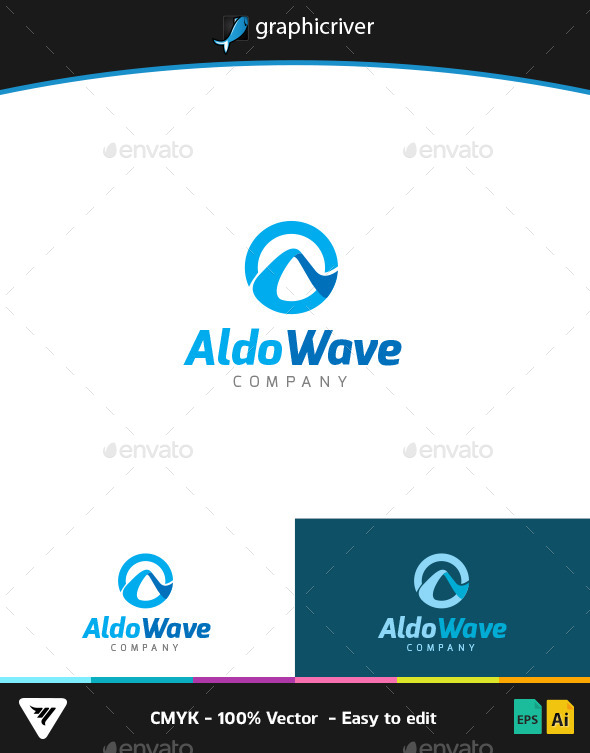 Aldo Wave Logo - Logo Templates