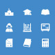 School and Education Vector Icons