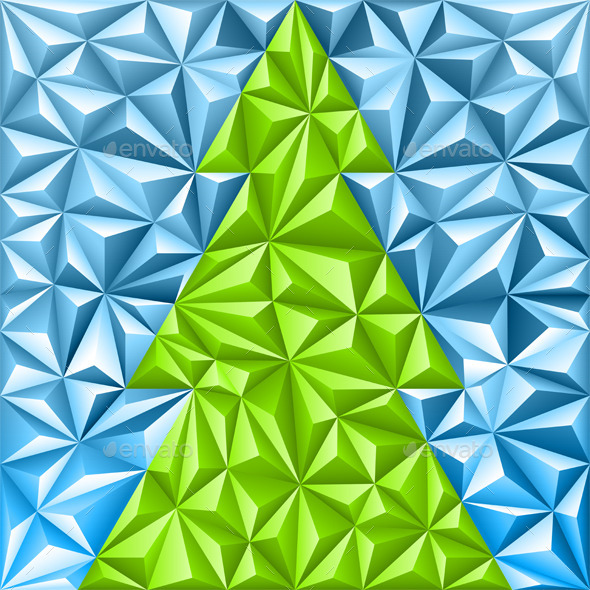 Christmas Mosaic Pattern - Christmas Seasons/Holidays