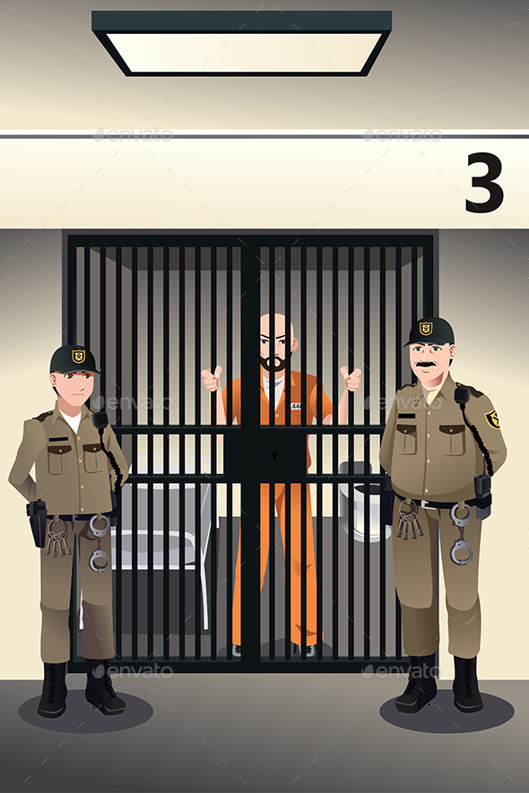 Prisoner in the Jail - People Characters