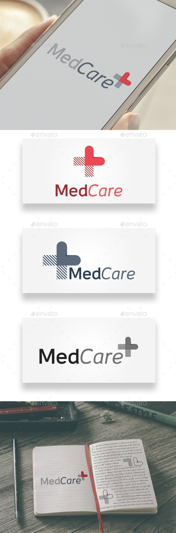 MedCare Logo - Abstract Logo Templates