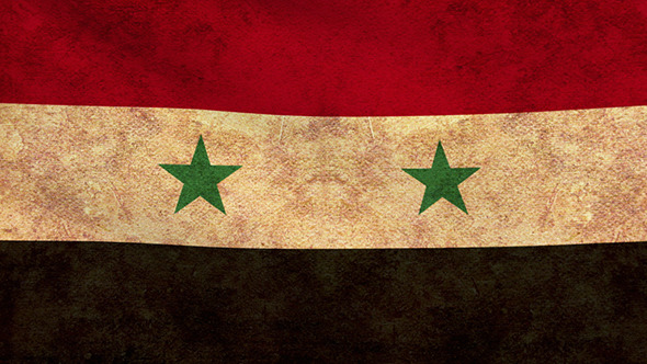 Syria Flag 2 Pack – Grunge and Retro