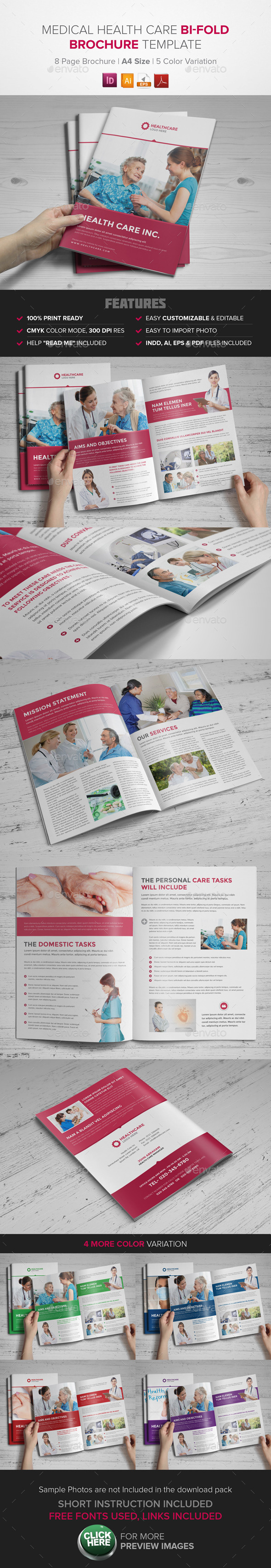 Medical Health Care Brochure - Corporate Brochures