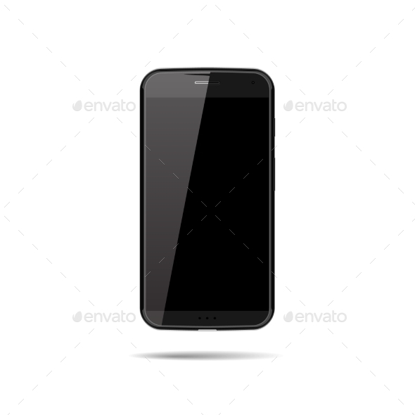 Vector Smartphone Mockup - Communications Technology
