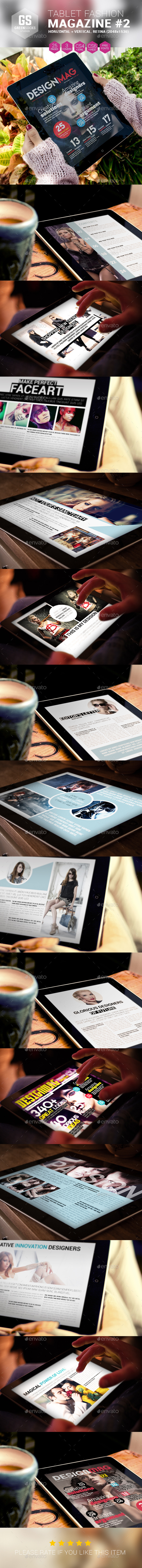 Tablet Fashion Magazine - Digital Magazines ePublishing