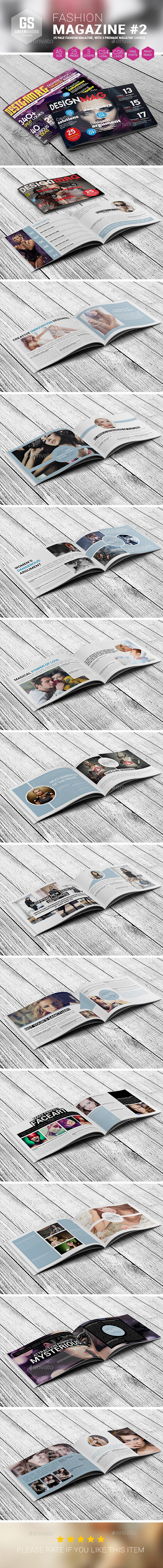 Landscape Fashion Magazine #2 - Magazines Print Templates