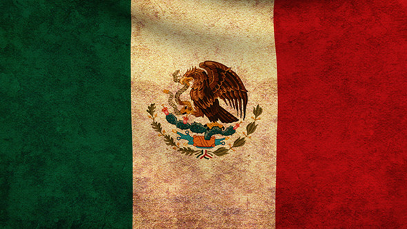 Mexico Flag 2 Pack - Grunge and Retro