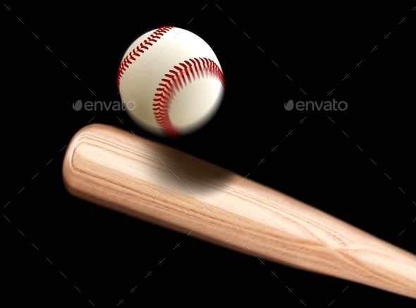 Baseball Bet Hitting Ball