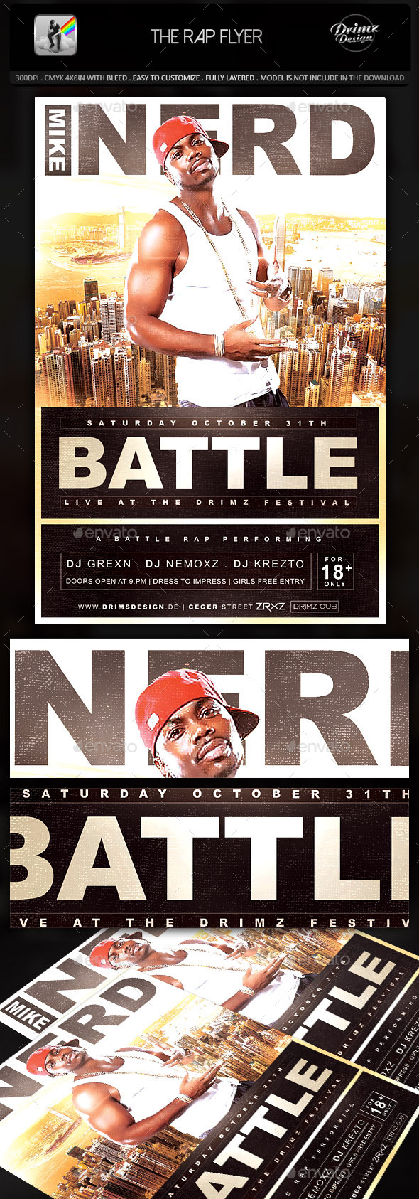 The Rap Flyer - Events Flyers