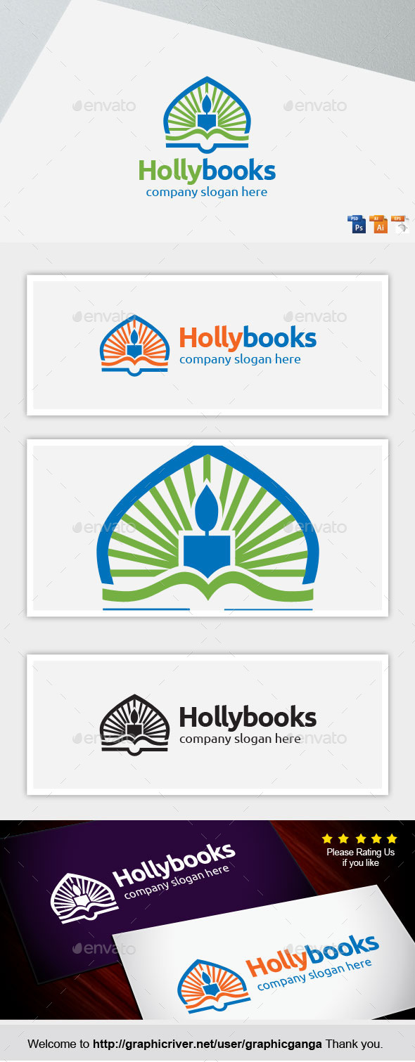 Hollybook - Objects Logo Templates