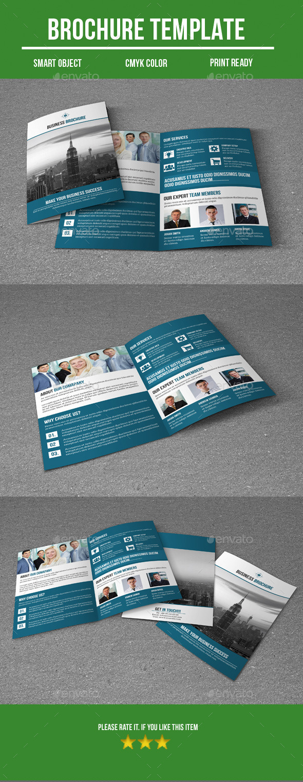 Bi - Fold Business Brochure - Corporate Brochures