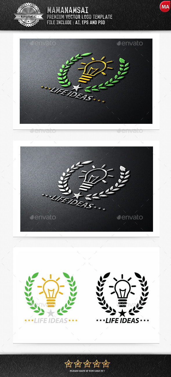 Life Idea Logo - Logo Templates