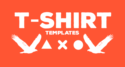 T-Shirt Templates by FlatlineRo