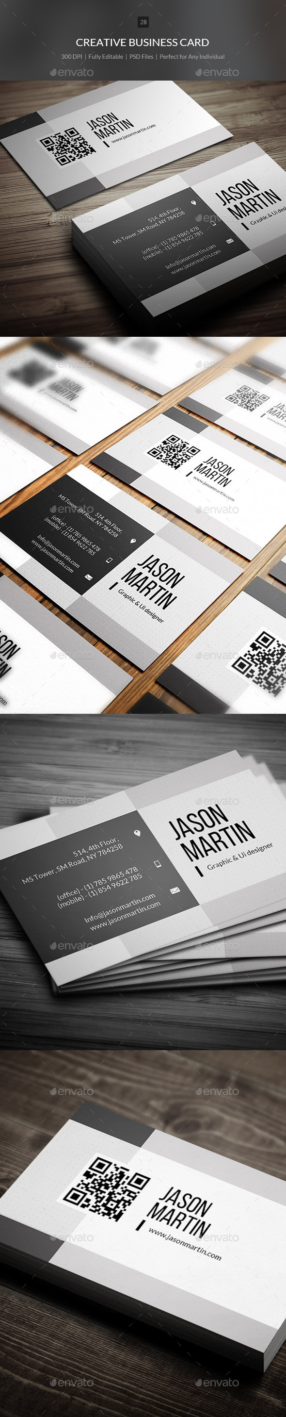 Creative Business Card - 28 - Corporate Business Cards