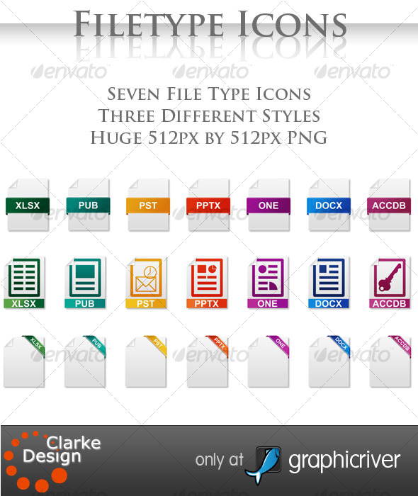Filetype Icons - Software Icons
