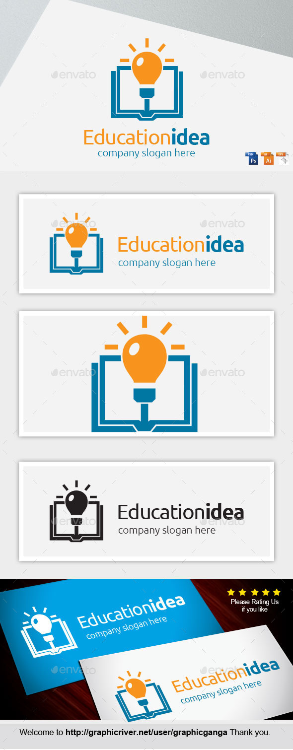Education Idea - Objects Logo Templates