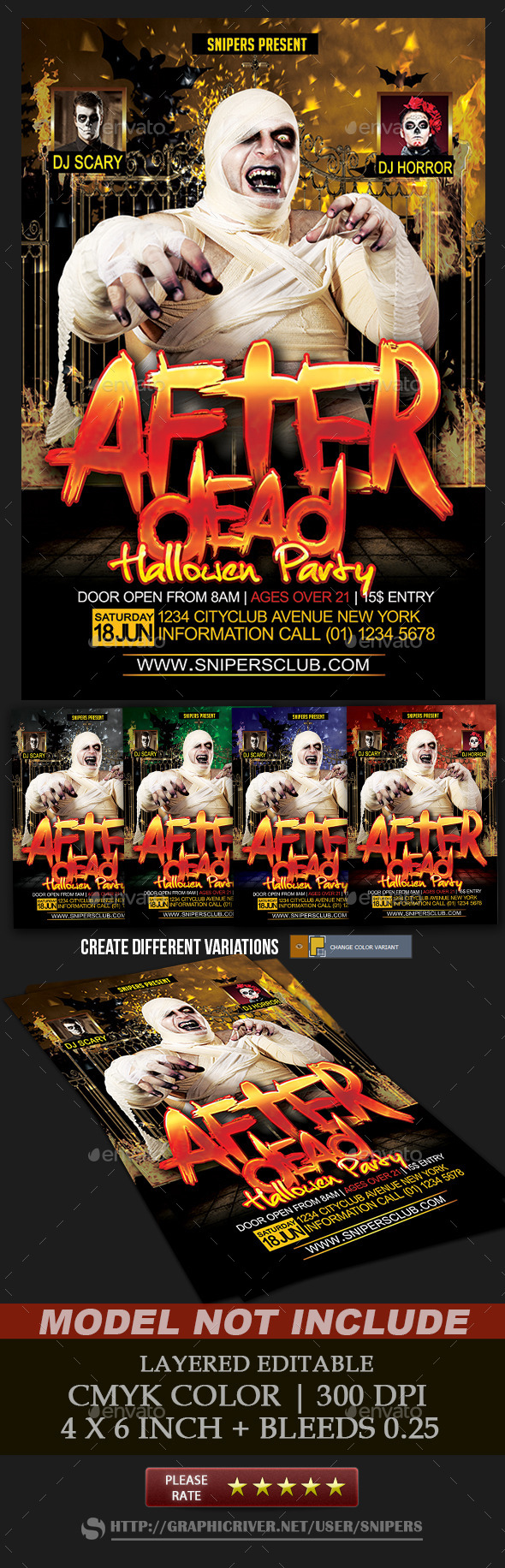 After Dead Hallowen Party - Clubs & Parties Events