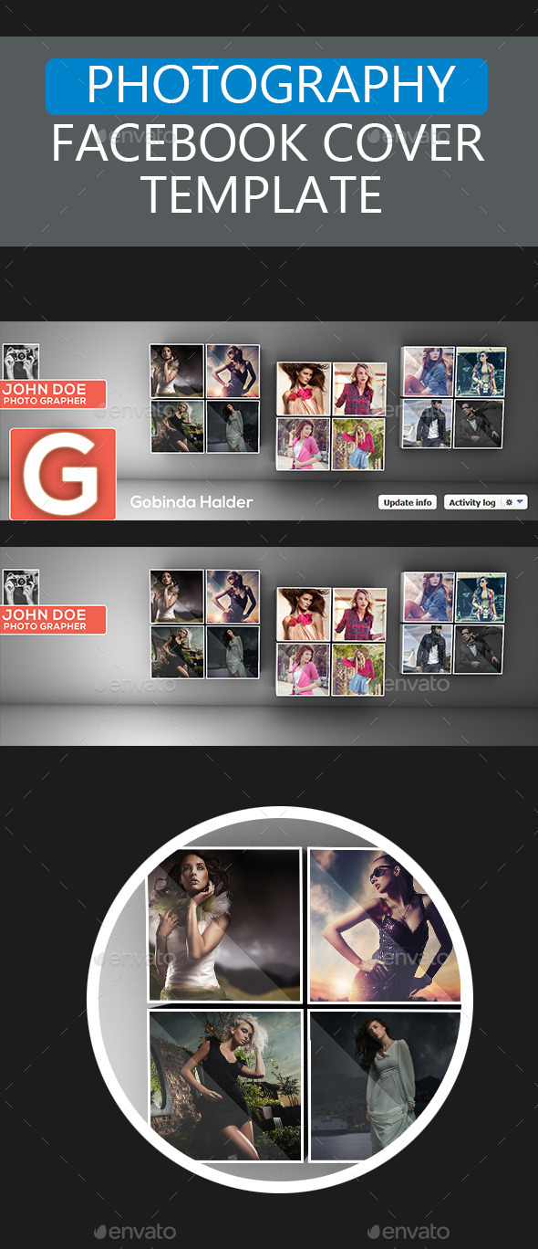 Photography Facebook Cover Template - Facebook Timeline Covers Social Media